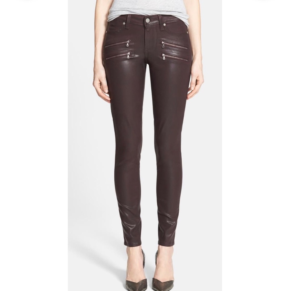 PAIGE “Edgemont” Coated Denim